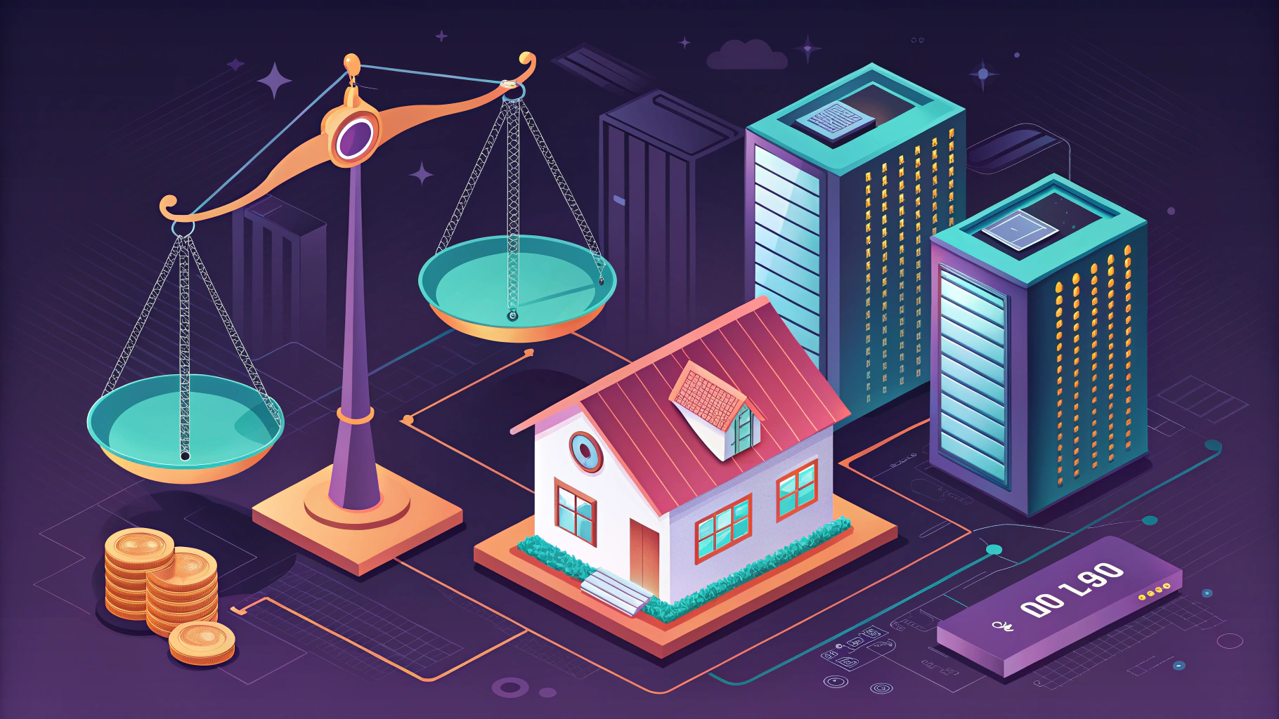 Hardware ownership economics visualization