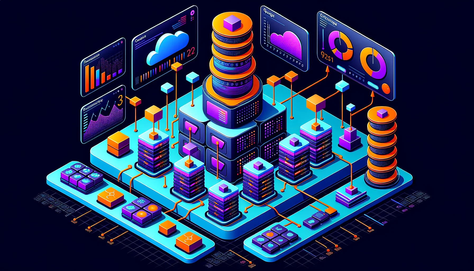 Prometheus and Thanos metrics architecture visualization