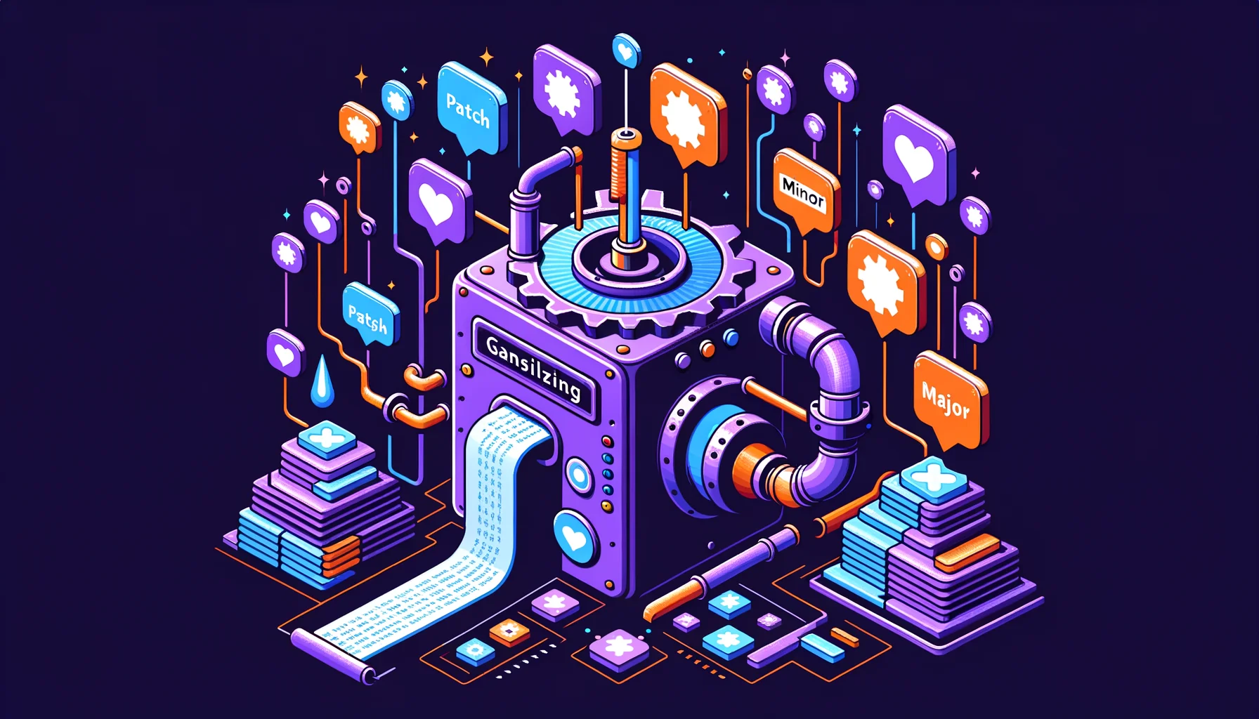 Automated semantic versioning pipeline