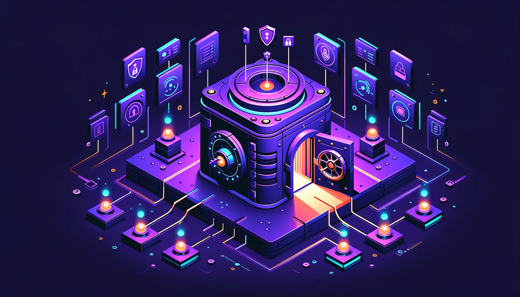 Vault secrets management visualization