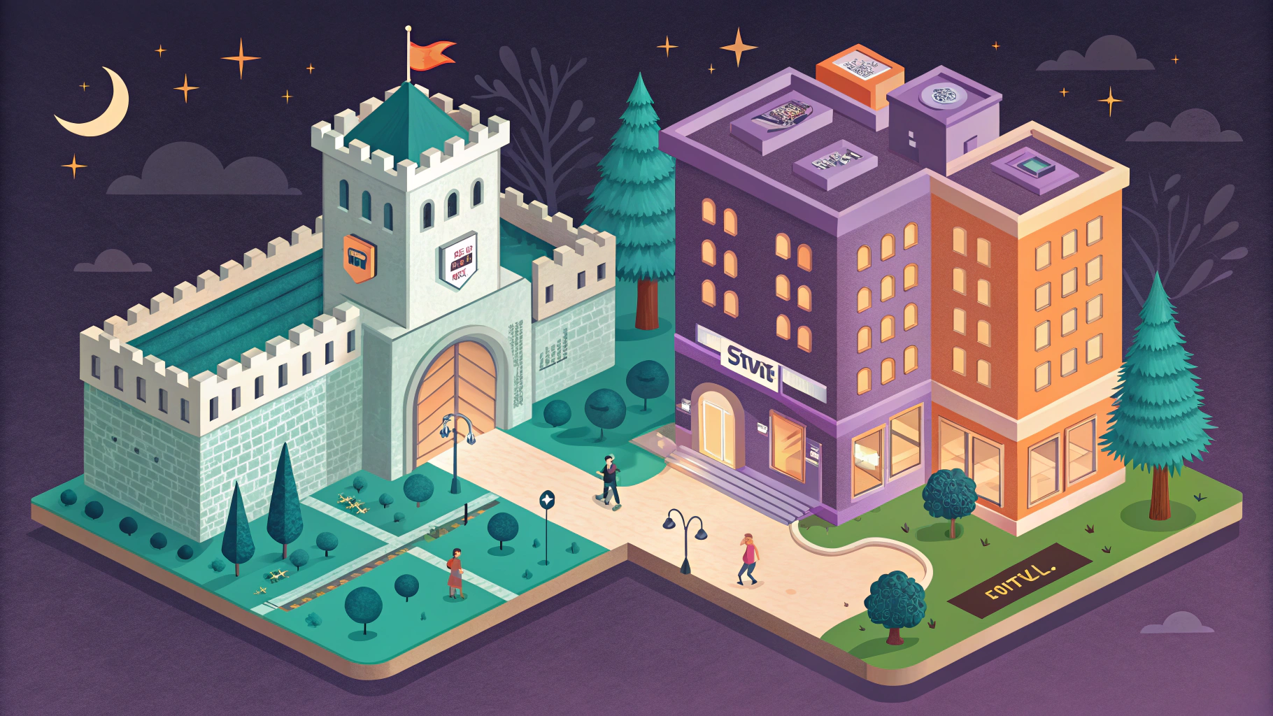 Zero trust security explained with hotel metaphor